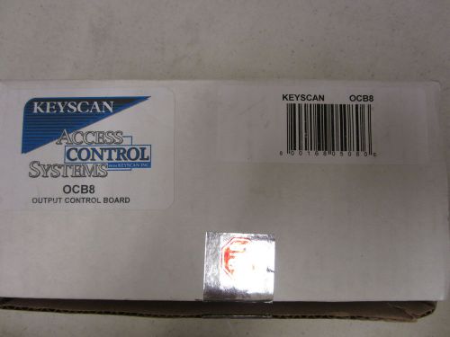 KEYSCAN OCB8 8 RELAY OUTPUT CONTROL BOARD New in Box