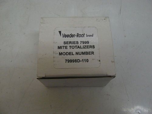 NEW VEEDER ROOT 79998D-110 MITE TOTALIZER SERIES 7999