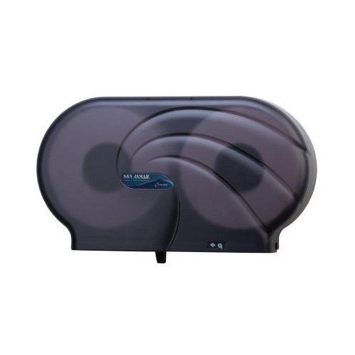 San jamar oceans twin jbt toilet tissue dispenser in black pearl for sale