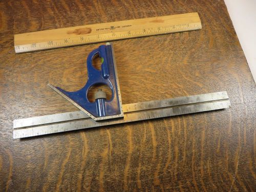 SCHERR TUMICO - HARDENED # 4 GRAD - # 3033-12 - Machinist Combination Square