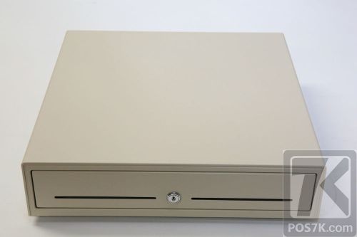 POS Cash Drawer Metal Ivory RJ12