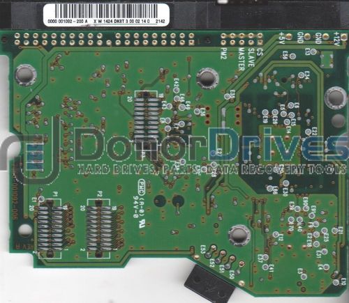 WD1000BB-18CCB0, 0000 001092-200 A, WD IDE 3.5 PCB + Service