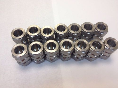 Lot Of 14 NEW Swagelok Fitting 20mm, 316TUVA278/08YFE + 316XLV