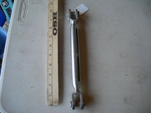 Stainless steel turnbuckle 1/2 inch sailboat rigging power boat