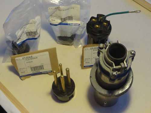 Russellstoll 60 amp 600 vac plug parts