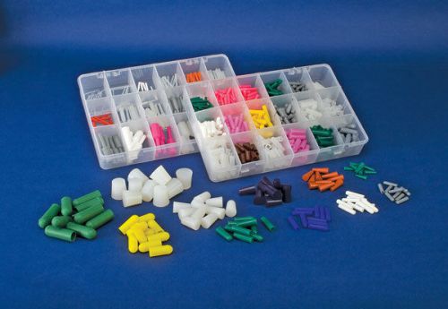 Silicone Cap &amp; Plug Kit 250 Pieces