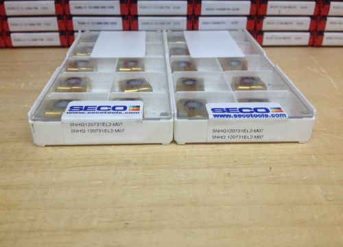 SECO SNHQ 120731EL2-M07 ,F40M CARBIDE INSERT