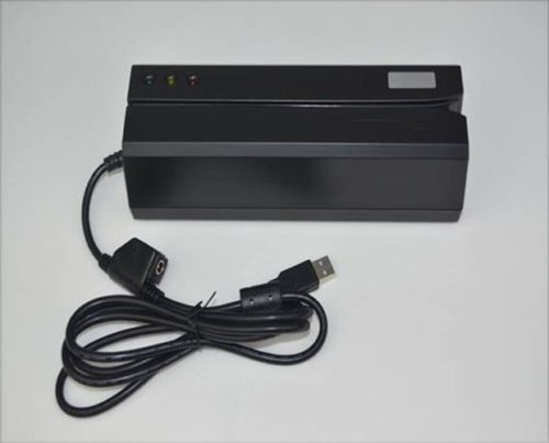 Msr606 hico magnetic magstripe card reader/writer encoder com. msr206 for sale