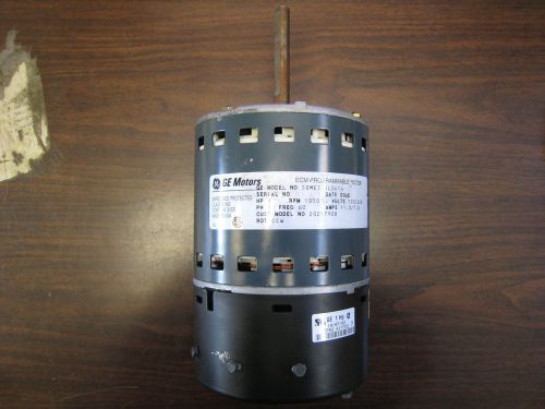 GE 5SME39SL 1HP ECM PROGRAMMABLE MOTOR 1PH 120/240V USED FREE SHIPPING