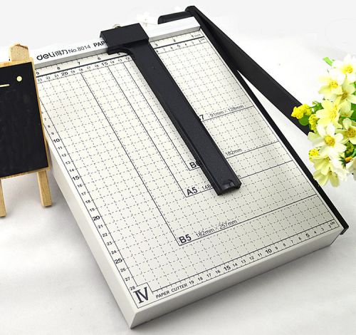 Manual Paper Cutter A4 Steel Photo Paper Cutting Knives Guillotine Paper Cutter