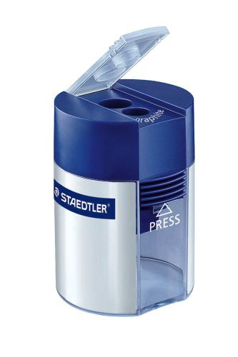 Staedtler Double Hole Metal Pencil Sharpener NEW