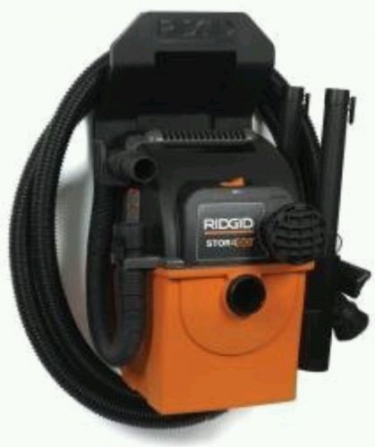 Ridgid 5 gal. stor-n-go wet/dry vac wd5500 for sale