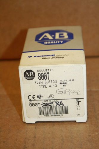 ALLEN BRADLEY 800T-XA GREEN PUSH BUTTON