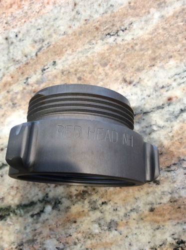 Red head fire hose coupling2.5