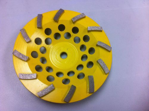 7&#034; Spiral Cup Wheel Fine Grit Threaded