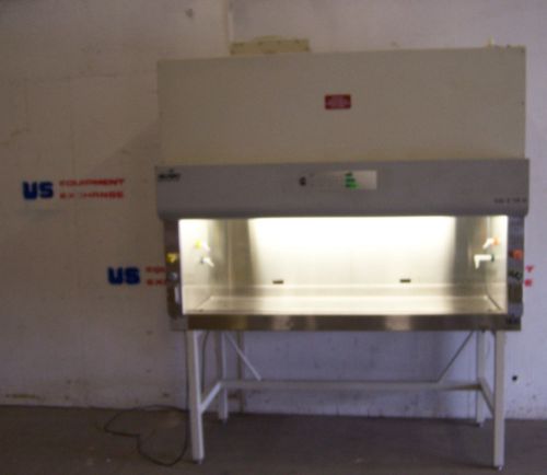 8691 NUAIRE NU-430-600 BIOLOGICAL SAFETY CABINET 6&#039; FUME HOOD CLASS II TYPE B2