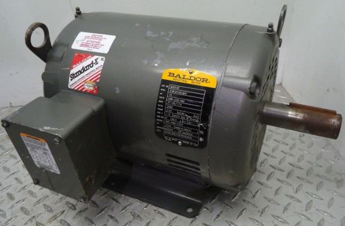 BALDOR M3314T 15 HP ELECTRIC MOTOR, 3450 RPM, 230/460 V, 1 3/8&#034; SHAFT