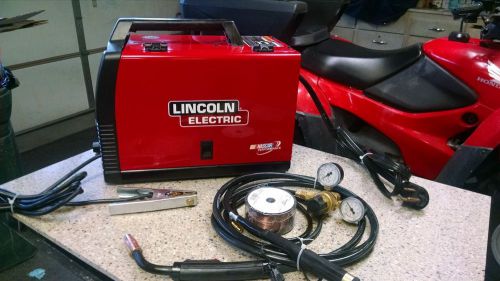 Lincoln electric  weld pak 180 hd wire feed welder with spool gun for sale