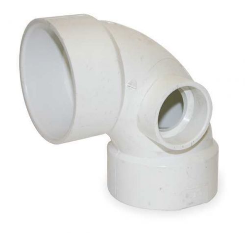 Charlotte pipe 3-in x 3-in x 2-in dia 90-degree pvc elbow for sale