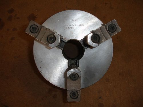 6 1/4&#034; 3 Jaw Self Centering Poland Lathe Chuck With 2 1/4&#034; rear thread 8ZD