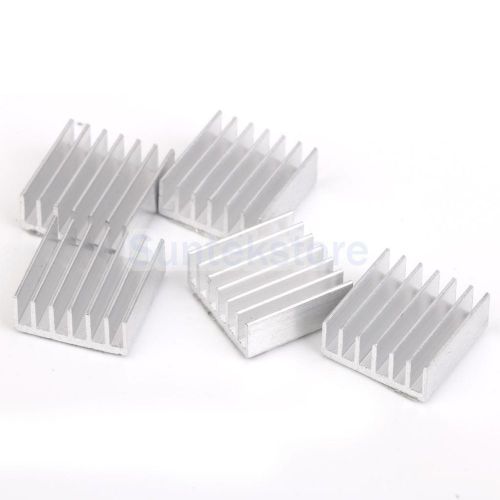 5Pcs Heatsink 14x14x 5mm Aluminum Cooling Fins Kit for Raspberry pi/FPGA/MCU