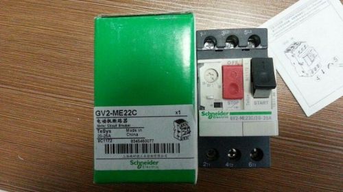 1pcs  new Schneider Motor Circuit Breaker GV2-ME22C 20-25A