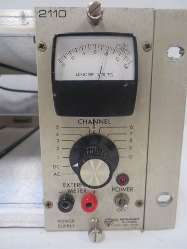 Measurements Group 2110 Strain Gage Power Supply