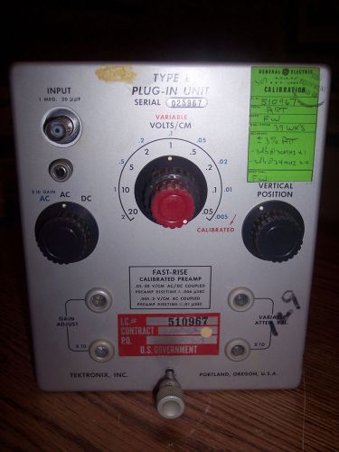 Tektronix Type L plug in for 500 series scopes