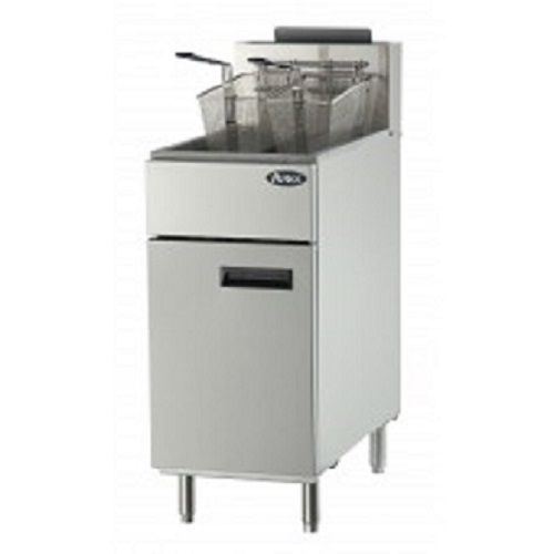 New Atosa  Natural Gas or Propane Deep Fryer 50 lbs capacity, Model ATFS-50