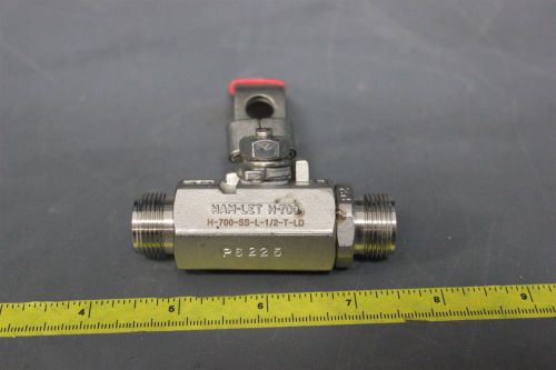 HAMLET 316 STAINLESS STEEL BALL VALVE 2000PSI H-700  (S18-1)