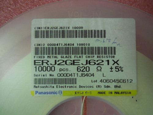 20000 pcs panasonic erj2gej621x for sale