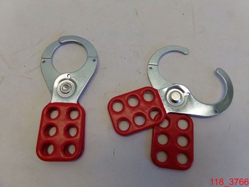 Qty=2 Brady Lockout Hasp Standard 6T768, 6 Lock