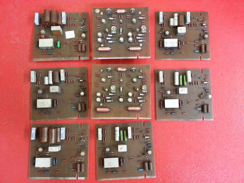 tesla old electronic board vintage gold transistor scrap 8pcs