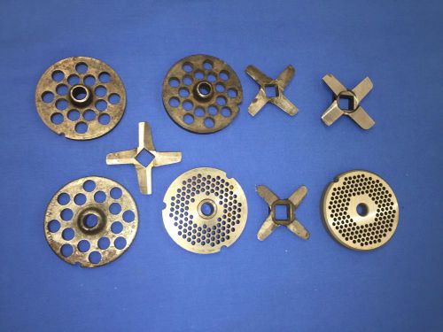 Grinder Grinding Plate Bundle Speco 1/8 Triumph Zico Blade 10 Hobart 12 2 3/4&#034;