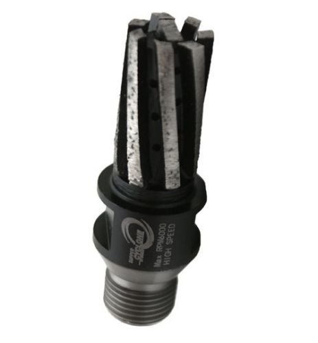 Cyclone 7-Seg Diamond Finger Bit with 1/2&#034; Gas Thread