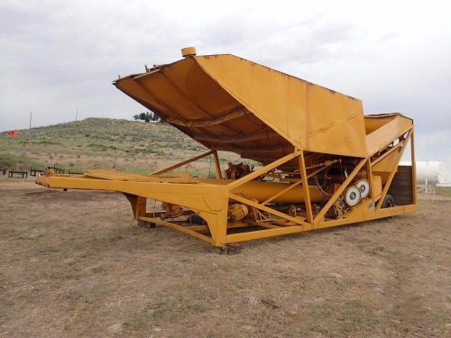 Johnson 524 5 cy portable concrete batch plant (stock #1838) for sale