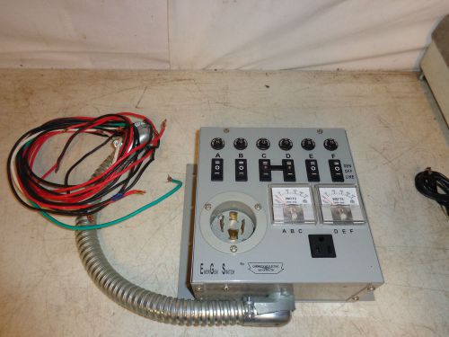 EmerGen Switch  30-Amp Manual Generator Transfer Switch