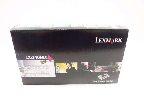 NEW LEXMARK C5340MX GENUINE MAGENTA EXTRA HIGH YIELD TONER CARTRIDGE D524970