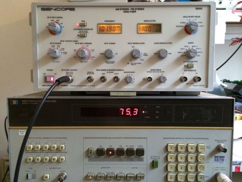 Working HP Hewlett-Packard Agilent Keysight 8901A Modulation Analyzer