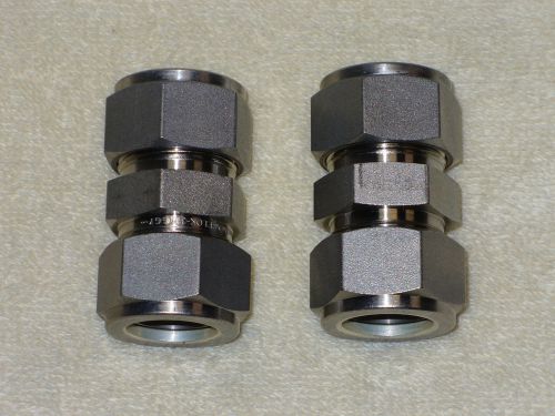 SWAGELOK LOT OF ( 2 ) 3/4&#034; UNION