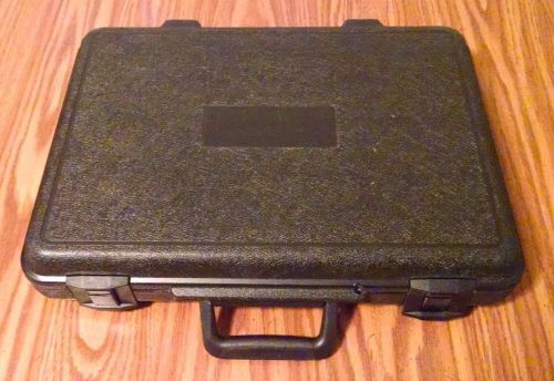 Platt 607 Black Hard Shell High-Density Polyethylene Case w/ Foam 17x12x3.25 In