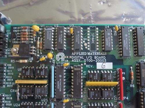 0100-20003 applied materials digital i/o rev-b pcb for sale