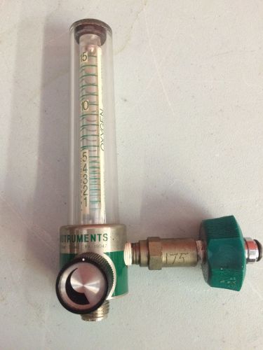 KI Key Instruments Flowmeter 50 PSIG 15LPM