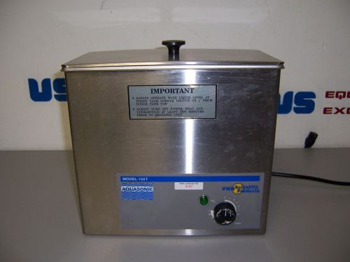 9183 VWR 150T ULTRASONIC CLEANER W/ TIMER &amp; LID 11.75&#034;X 5.75&#034; X 6&#034; DEEP