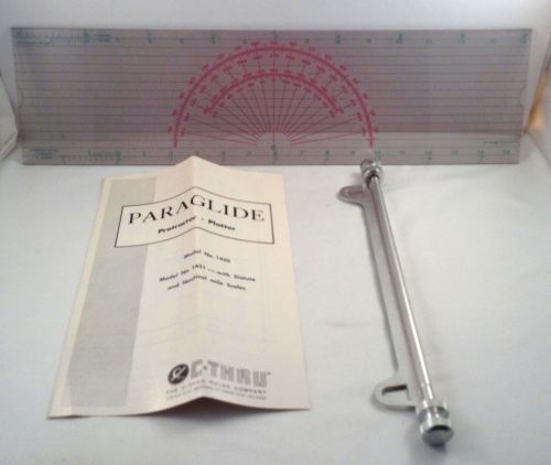 C-Thru Paraglide Protractor Plotter Nautical Navigation Piloting Model #1450