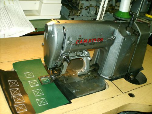 CAMATRON CRISS CROSS BOX TACKER STRAP SEWING MACHINE