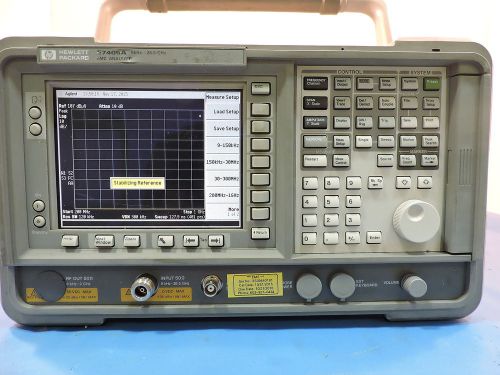 Agilent E7405A EMC Spectrum Analyzer, 9kHz to 26.5GHz - 90 Day Warranty