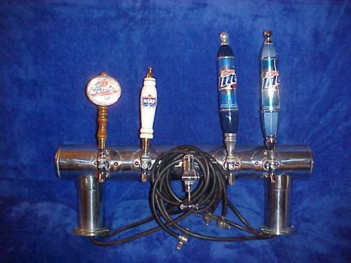 VINTAGE SEILER FAHLE BEER BAR DISPENSER DRAFT BEER TAPPER TAP MAN CAVE