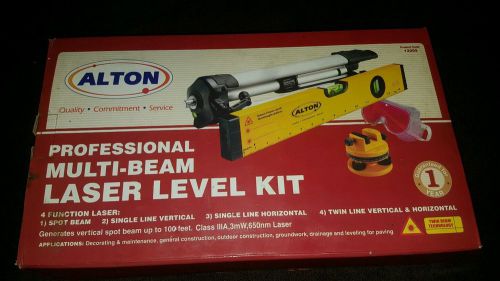 ALTON multi LASER KIT &amp; LASER LEVEL 13202 fencing floors drill