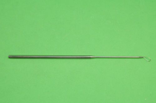 Grieshaber Curette Ear Billeau Med Sz Fenestrated Oval Loop Flexible Crs